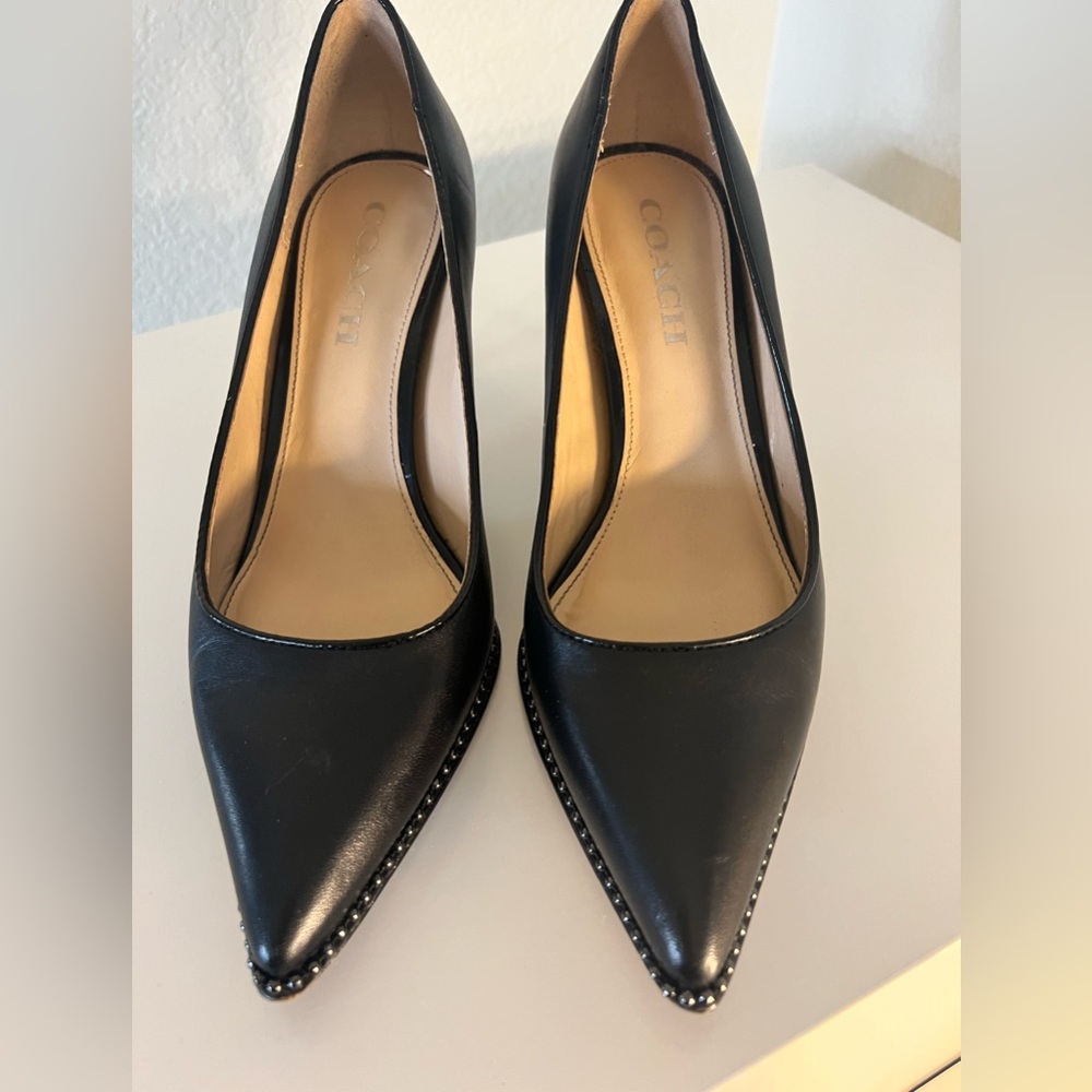 Stunning Coach studded heels